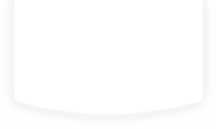 A white arc shape on a black background, resembling the lower half of a circle, can serve as an elegant elementor header design.